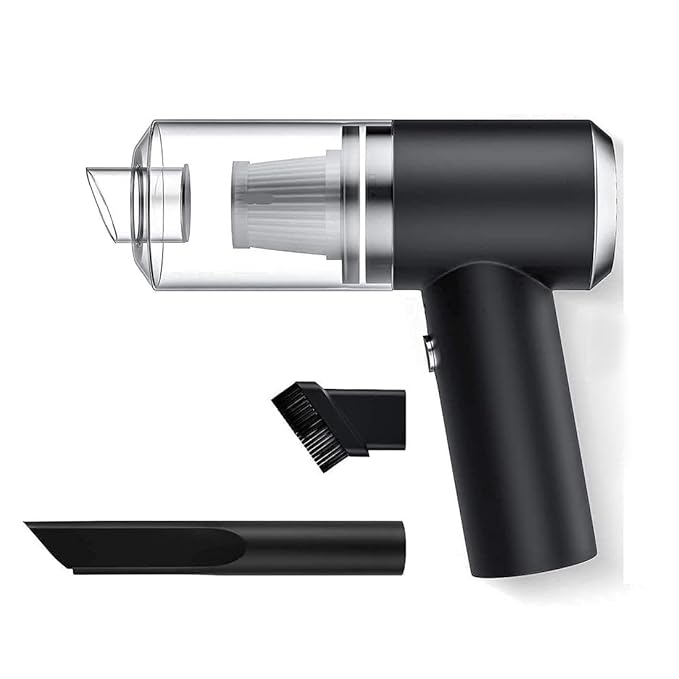 2 in 1 Wireless Handheld Vacuum Cleaner 120W | USB Rechargeable for Home & Car